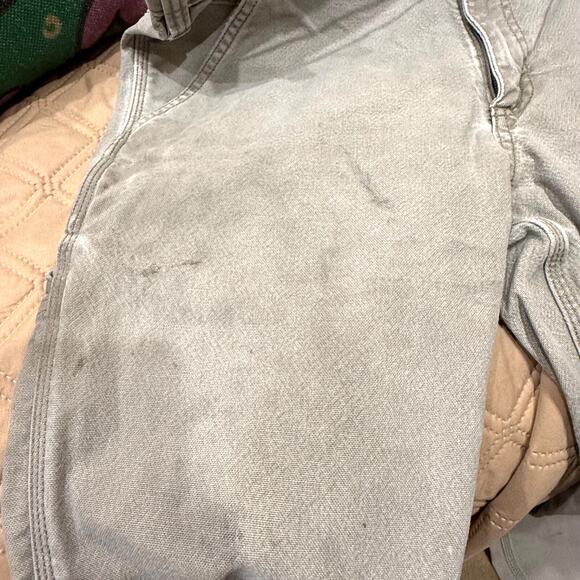 Carhartt Carpenter Pants Mens 32x28 Relaxed Fit Rugged Flex Duck BN3279-M - Picture 10 of 12